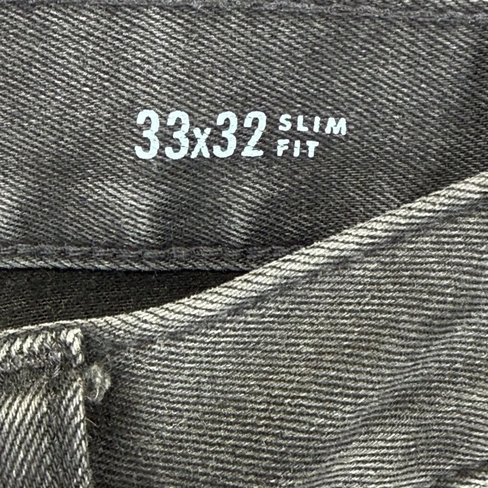 Banana Republic Traveler Slim Luxe Pants Mens 33x32‎ True Black 389371-00